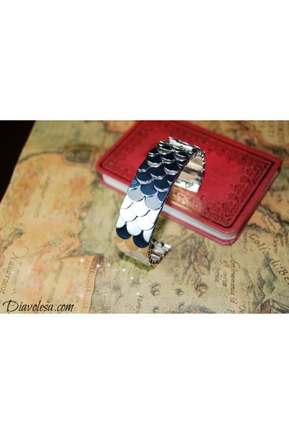 Apyrankė "Silver Dragon Skin"