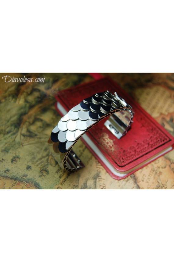 Apyrankė "Silver Dragon Skin"