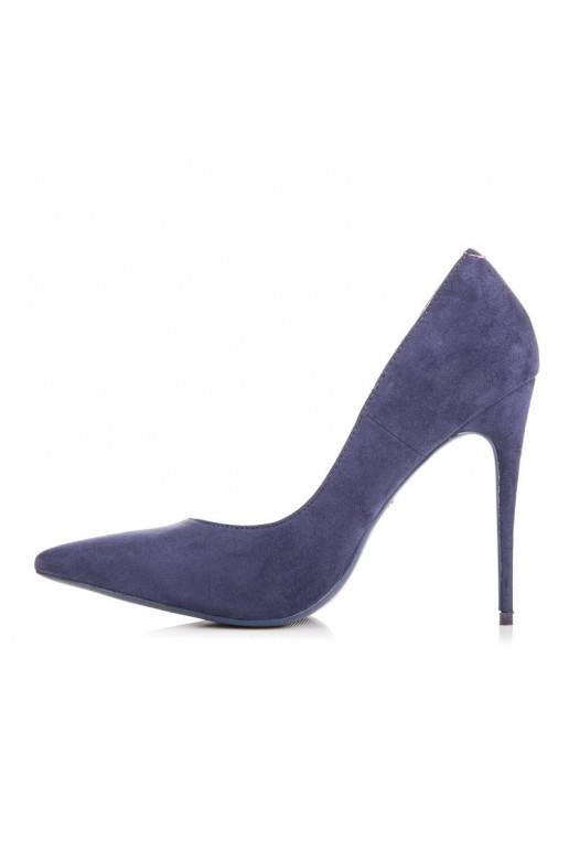 Indigo spalvos aukštakulniai bateliai...