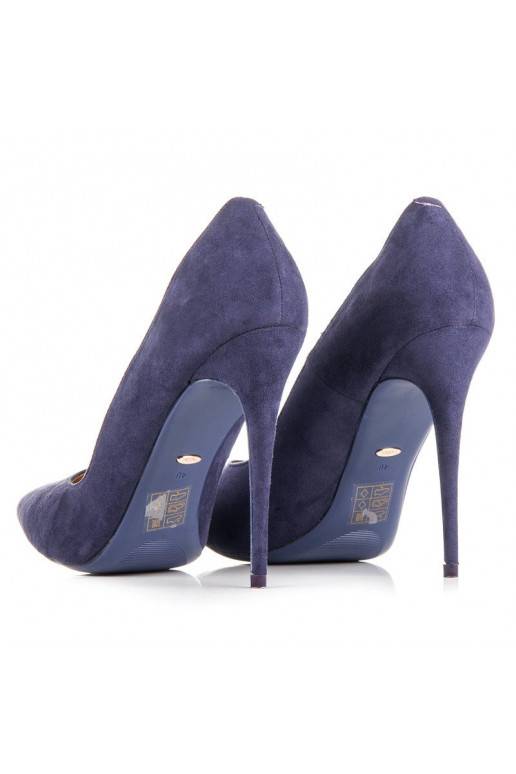 Indigo spalvos aukštakulniai bateliai...