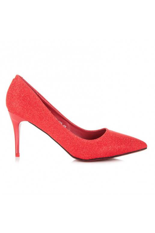 Blizgantys šventiški raudonos spalvos...