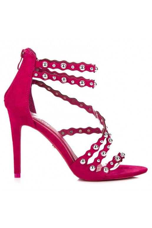 Atviri rožinės spalvos aukštakulniai...