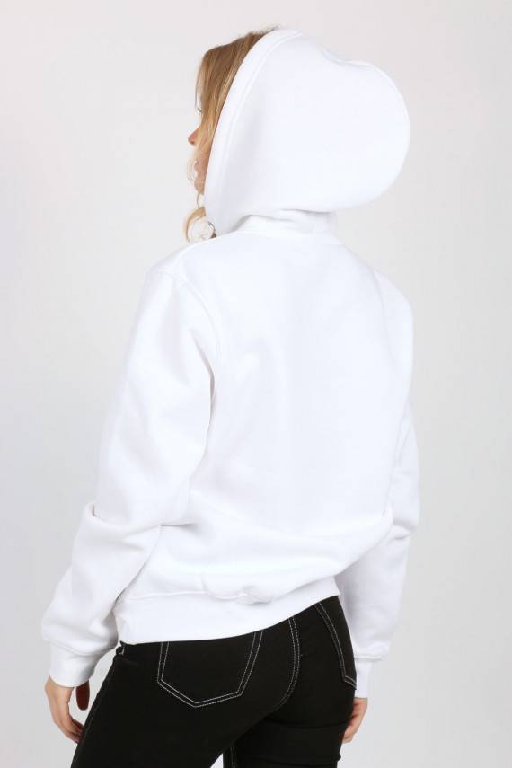 Džemperis su gobtuvu Michelangelo woman hands DD_MZ29031