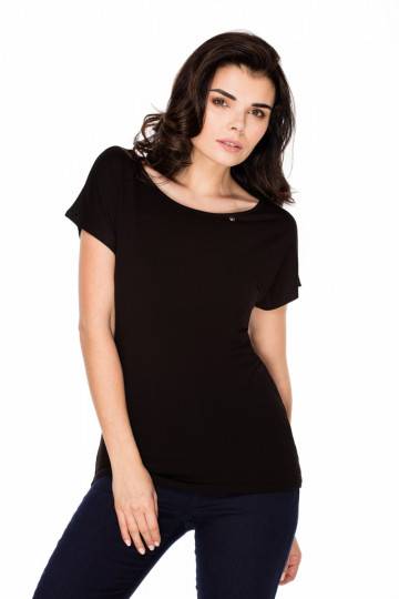 Juodos spalvos palaidinė iš...