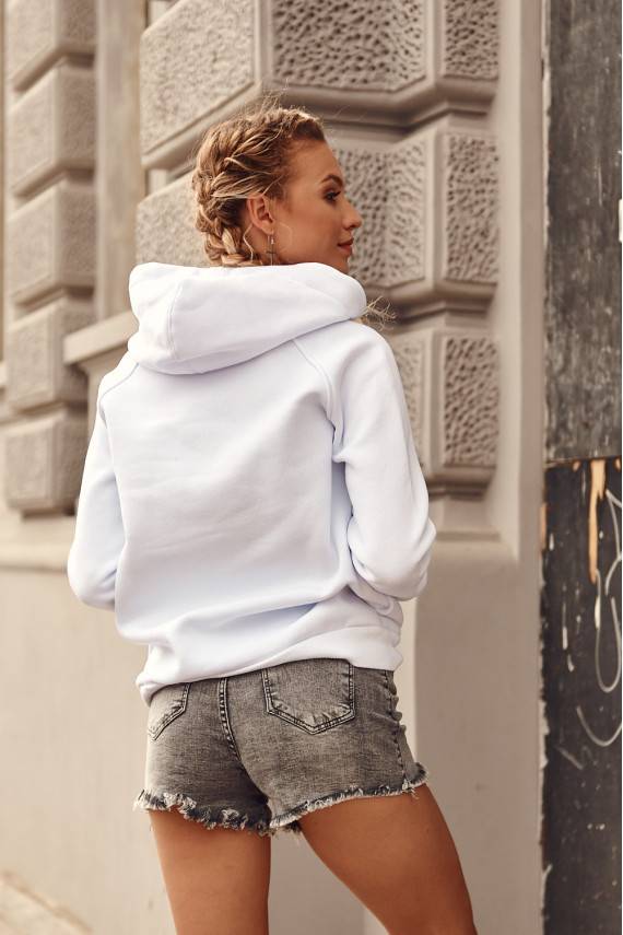 Džemperis su gobtuvu baltos spalvos DD_FI553_WHITE