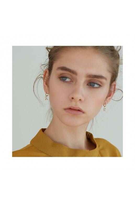 Auksiniai auskarai Raidė L KST1683L