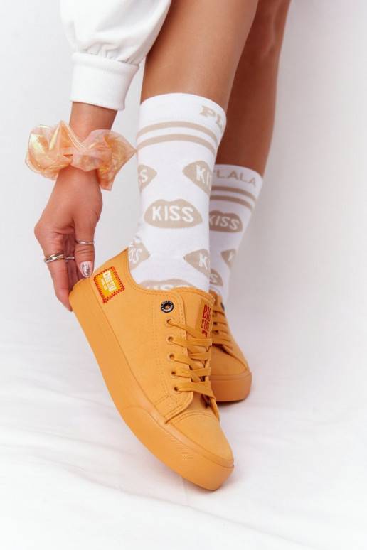 Moteriški batai BIG STAR HH274134 geltonos spalvos