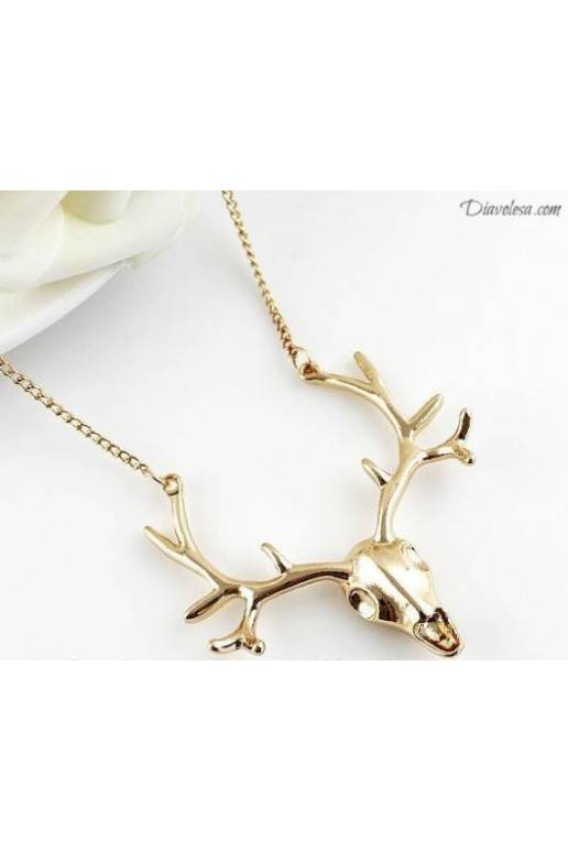 Kaklo papuošalas "Deer V"