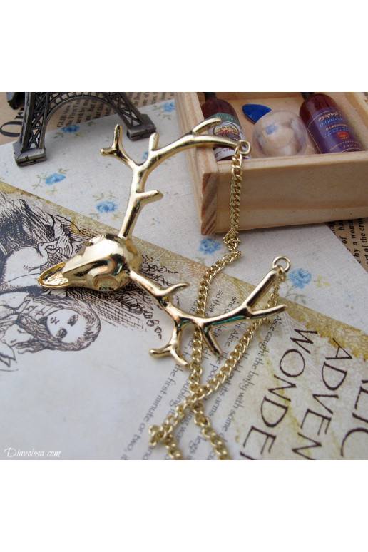 Kaklo papuošalas "Deer V"