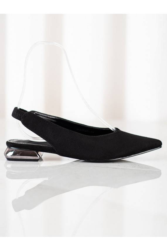 Įsispiriamo modelio juodos spalvos bateliai 