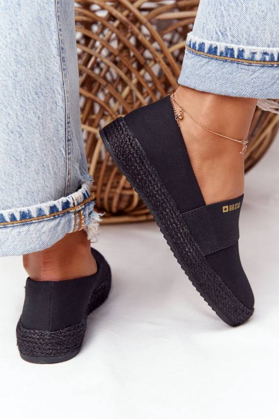 espadrilės  Big Star HH274482 juodos spalvos