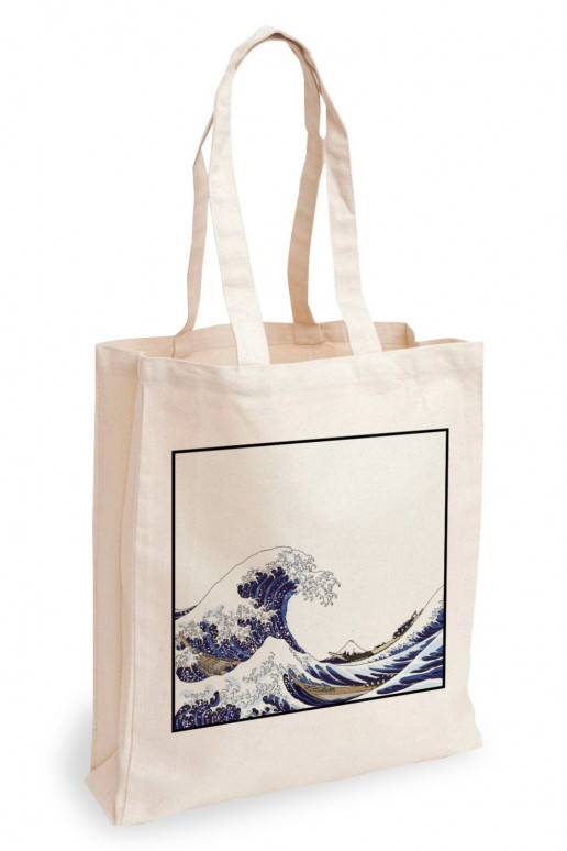 Medvilninis maišelis Hokusai Frame