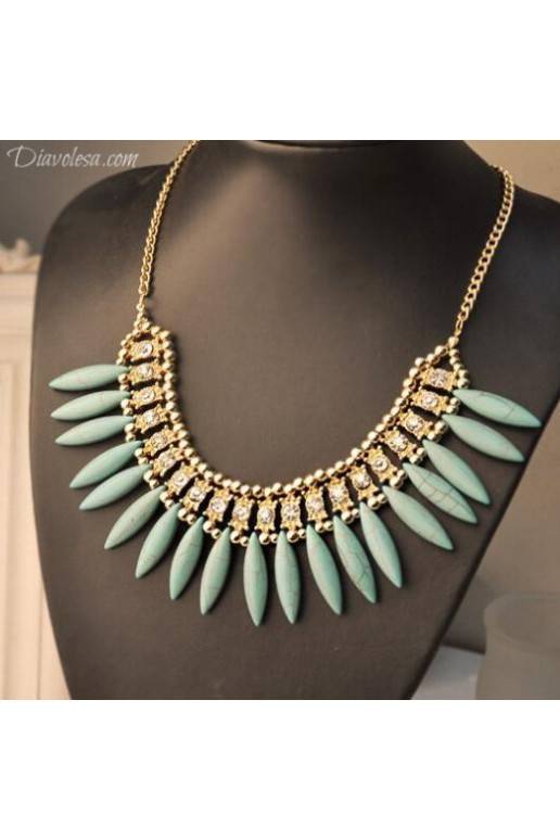 Kaklo papuošalas "Aztec Prophet Turquoise" Limited Kaklo papuošalas "Aztec Prophet Turquoise" Limited