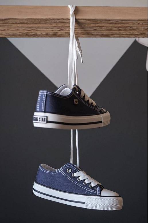 laisvalaikio batai Vaikiški Big Star FF374202 tamsiai mėlynos spalvos