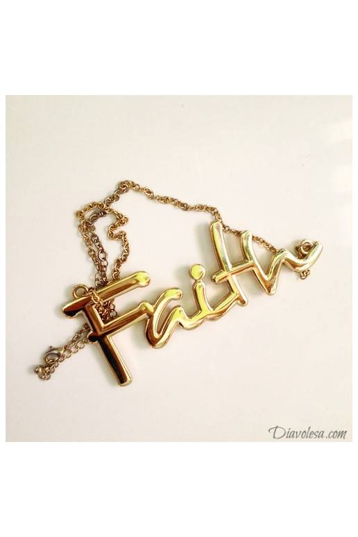Kaklo papuošalas "Faith"
