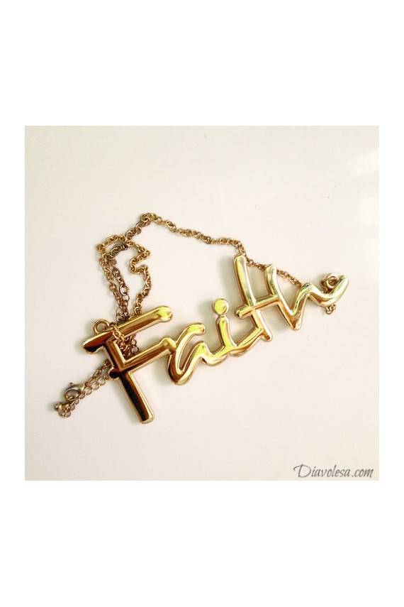Kaklo papuošalas "Faith"