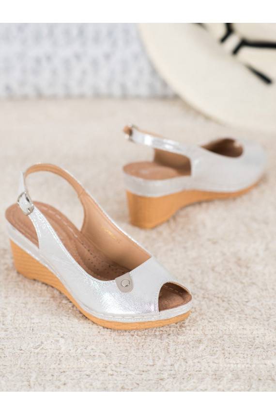 Blizgančios Platforminės basutės VINCEZA 