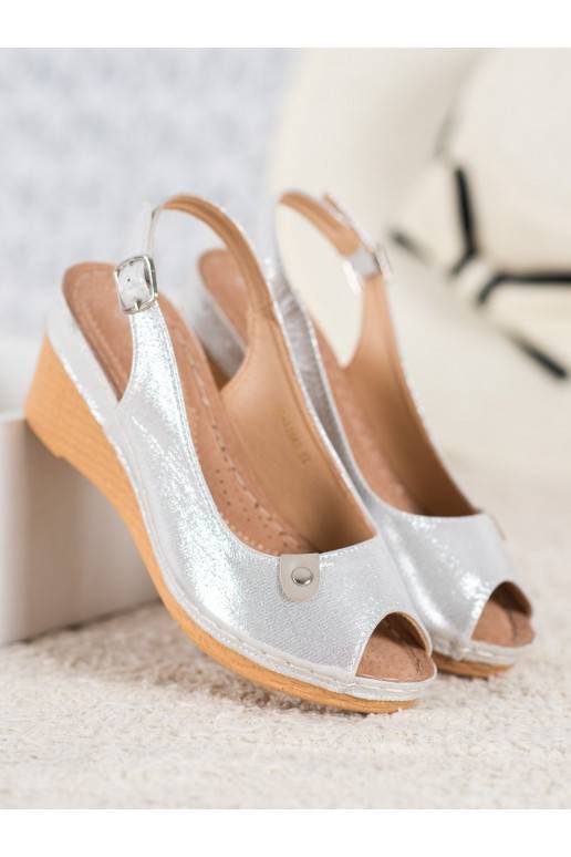 Blizgančios Platforminės basutės VINCEZA 