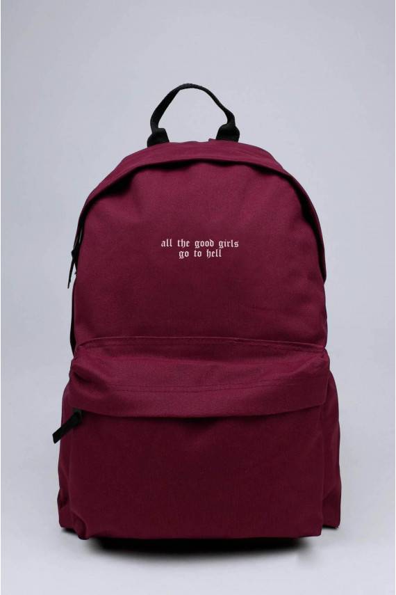 Kuprinė  bordo spalvos Simple Good Girls Go