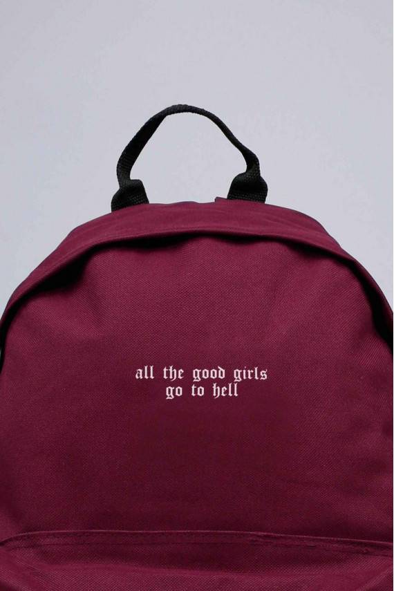 Kuprinė  bordo spalvos Simple Good Girls Go