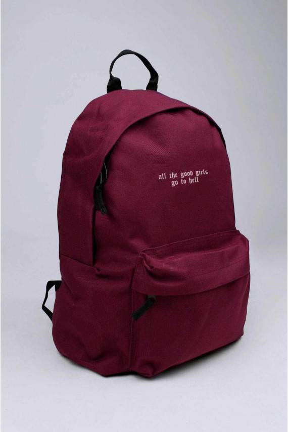 Kuprinė  bordo spalvos Simple Good Girls Go