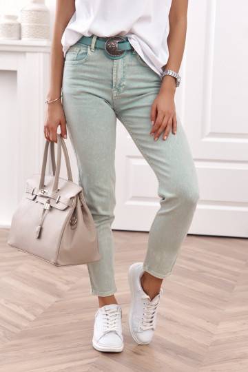 Džinsinės kelnės mom fit 2