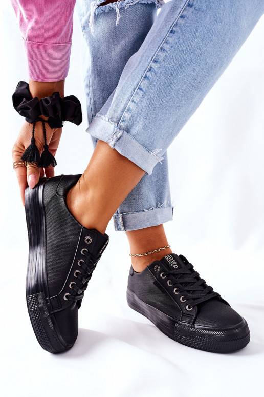 Moteriški batai su platforma BIG STAR II274345 juodos spalvos