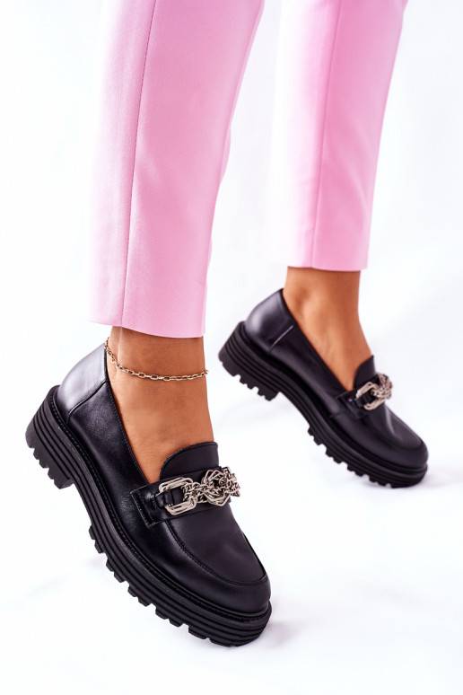   batai    juodos spalvos Laura Messi 2383