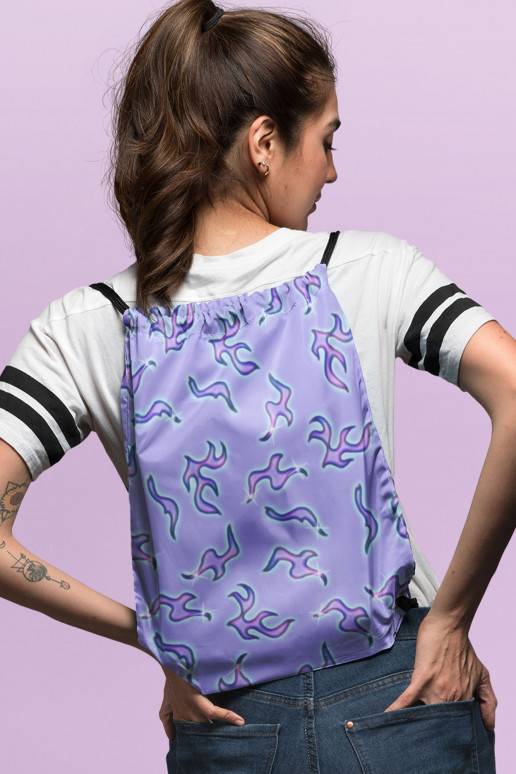 Kuprinytė - maišelis Holo Flames Kuprinytė - maišelis Holo Flames