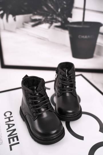 Šilti vaikiški aulinukai kerziukai juodos spalvos Ammy 2