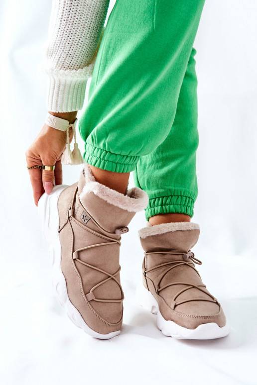 sniego batai pašiltinti Big Star smėlio spalvos II274263