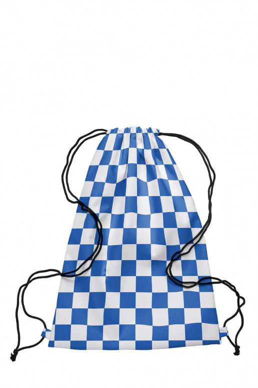 Kuprinytė - maišelis Checkered Blue