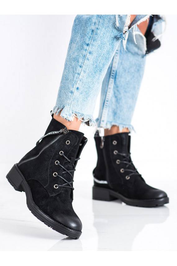 Aulinukai su dekoruotais kulnais VINCEZA 