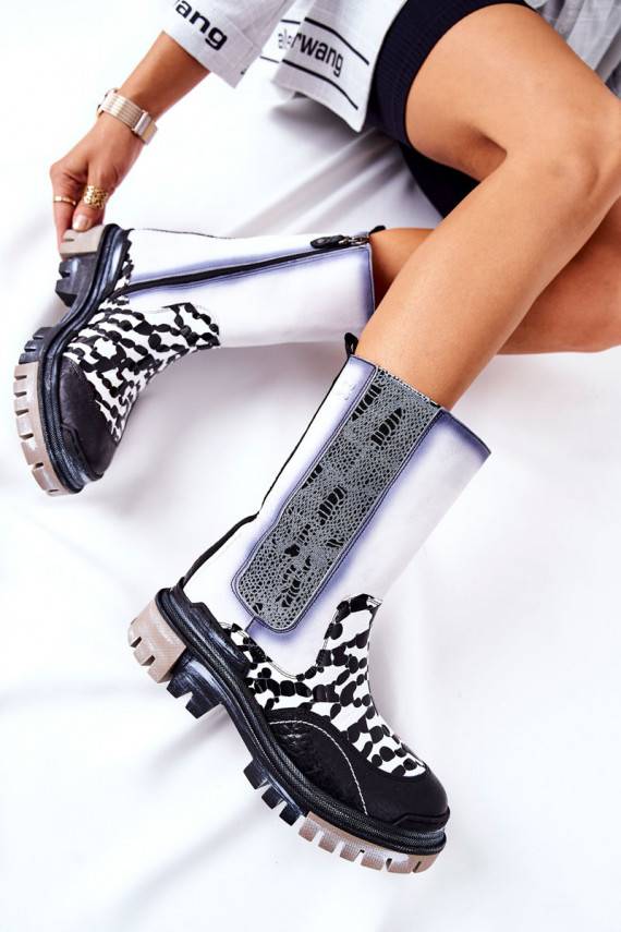    Aulinukai  Juodos ir-baltos spalvos 05141-11