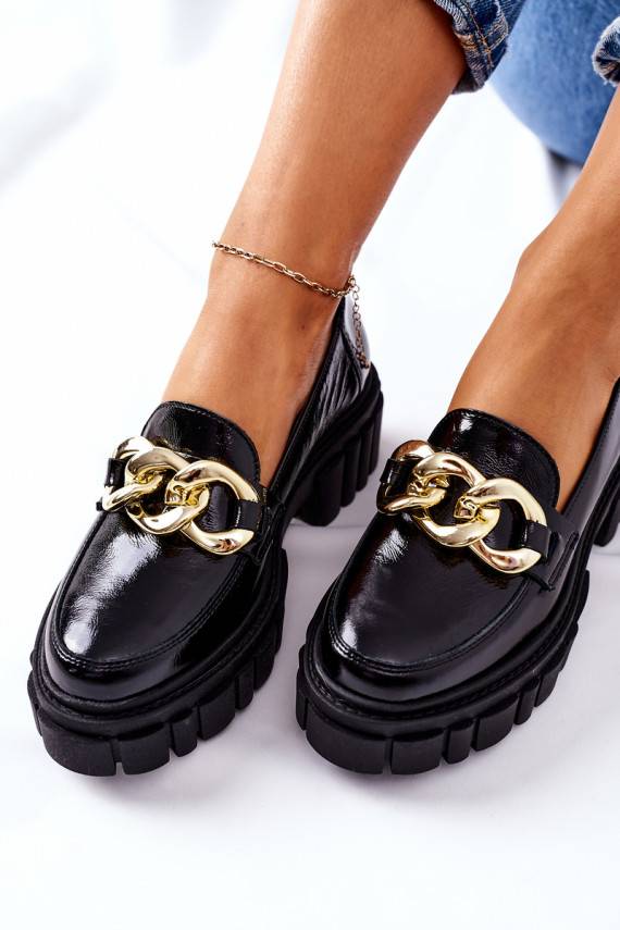 Moteriški bateliai juodos spalvos Laura Messi 2339