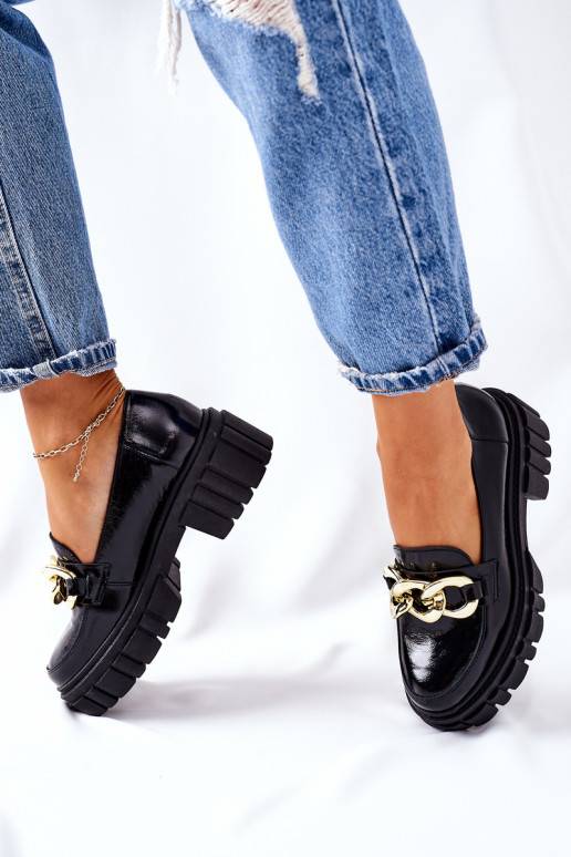 Moteriški bateliai juodos spalvos Laura Messi 2339