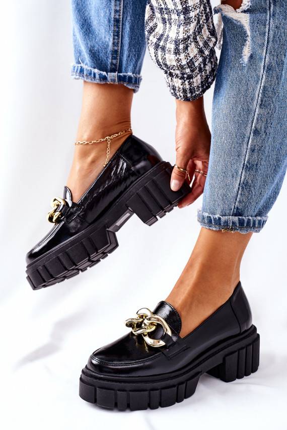 Moteriški bateliai juodos spalvos Laura Messi 2339