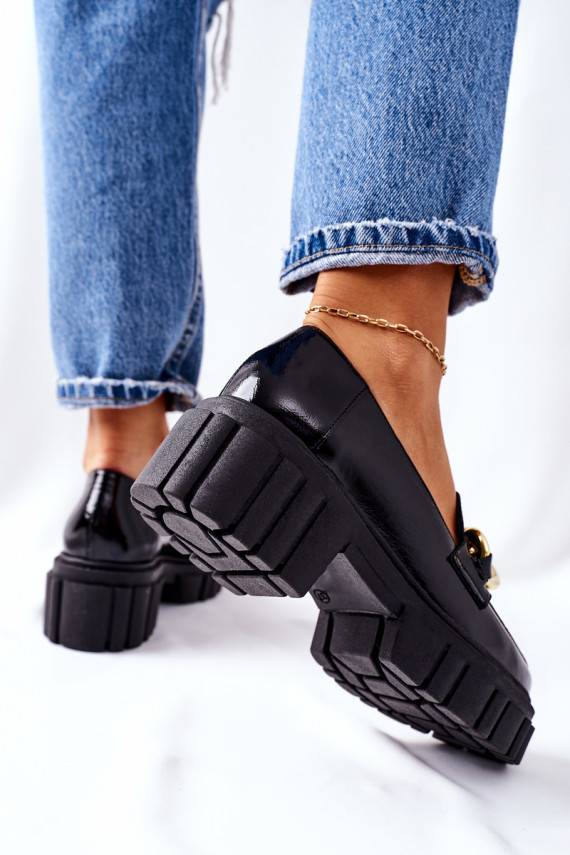 Moteriški bateliai juodos spalvos Laura Messi 2339