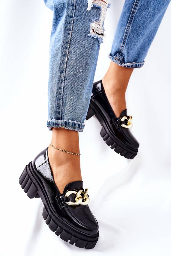 Moteriški bateliai juodos spalvos Laura Messi 2339