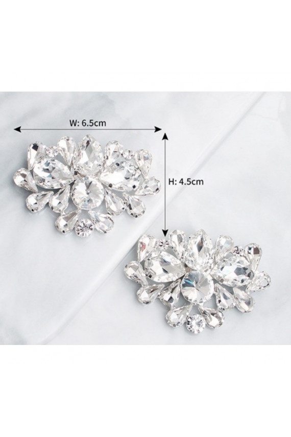 Puošnūs klipsai bateliams KDB20