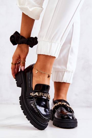 su lako efektu batai  La.Fi juodos spalvos Jenefer