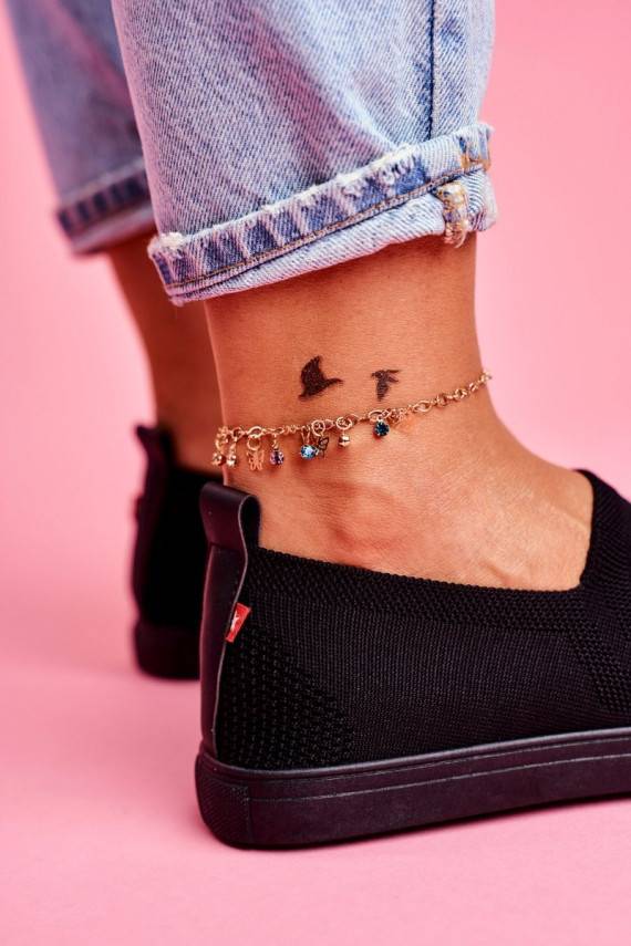   Sportbačiai Slip-on juodos spalvos Big Star FF274A609