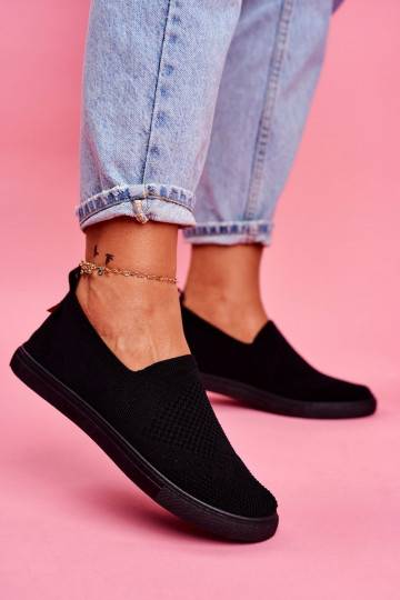 Sportbačiai Slip-on juodos spalvos Big Star