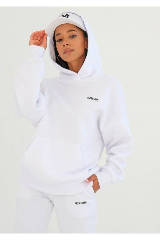 Pure - white hoodie