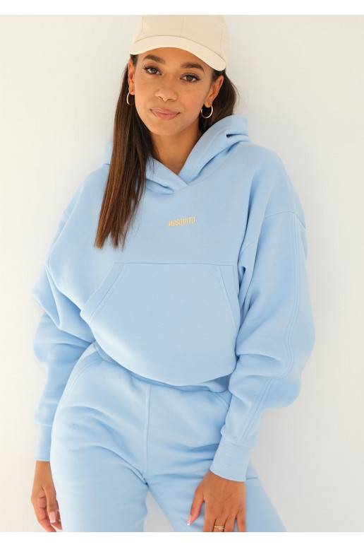 Venice - baby blue hoodie