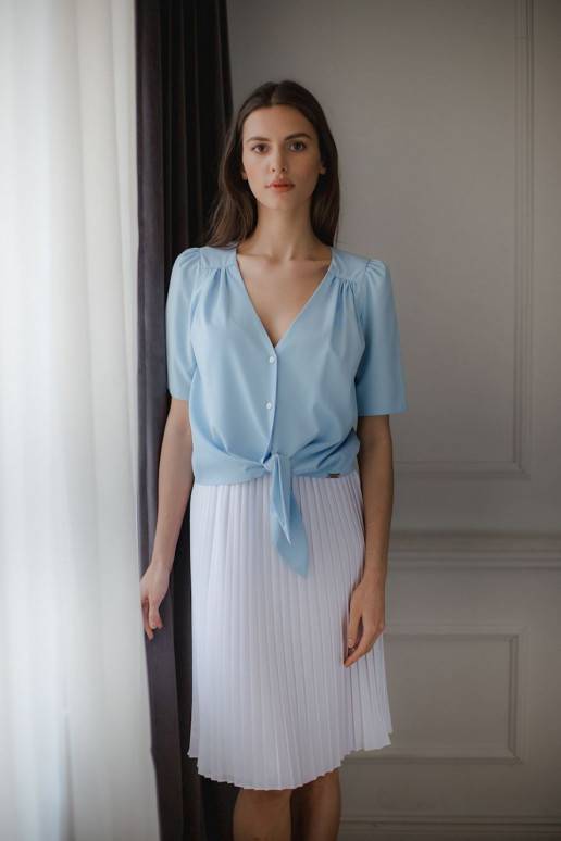 Klostuotas sijonas iš Lenitif