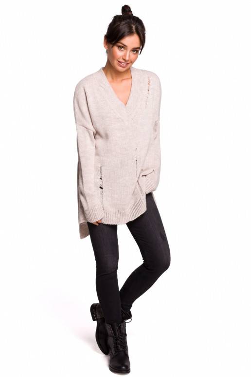 Šviesus džemperis iš BE Knit