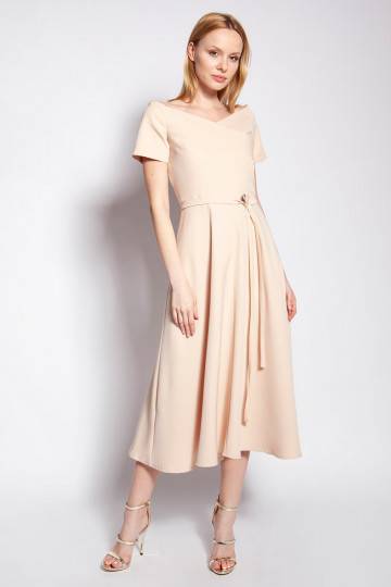 Proginė klostuota suknelė...