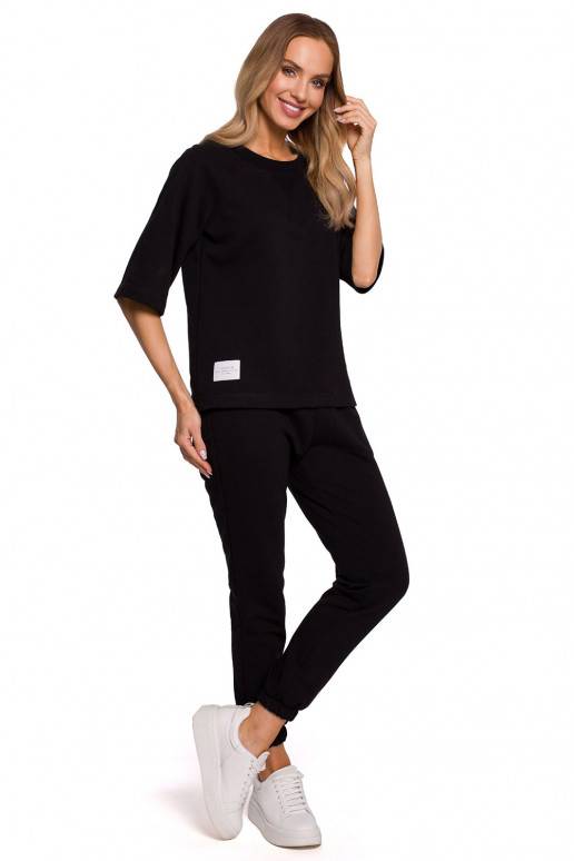 Palaidinė pusilgėmis rankovėmis iš Moe