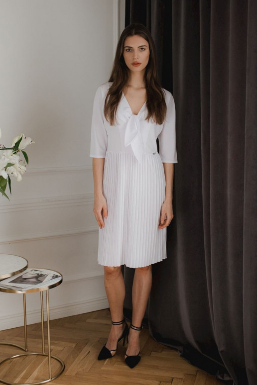 Plisuota lengva suknelė iš Lenitif